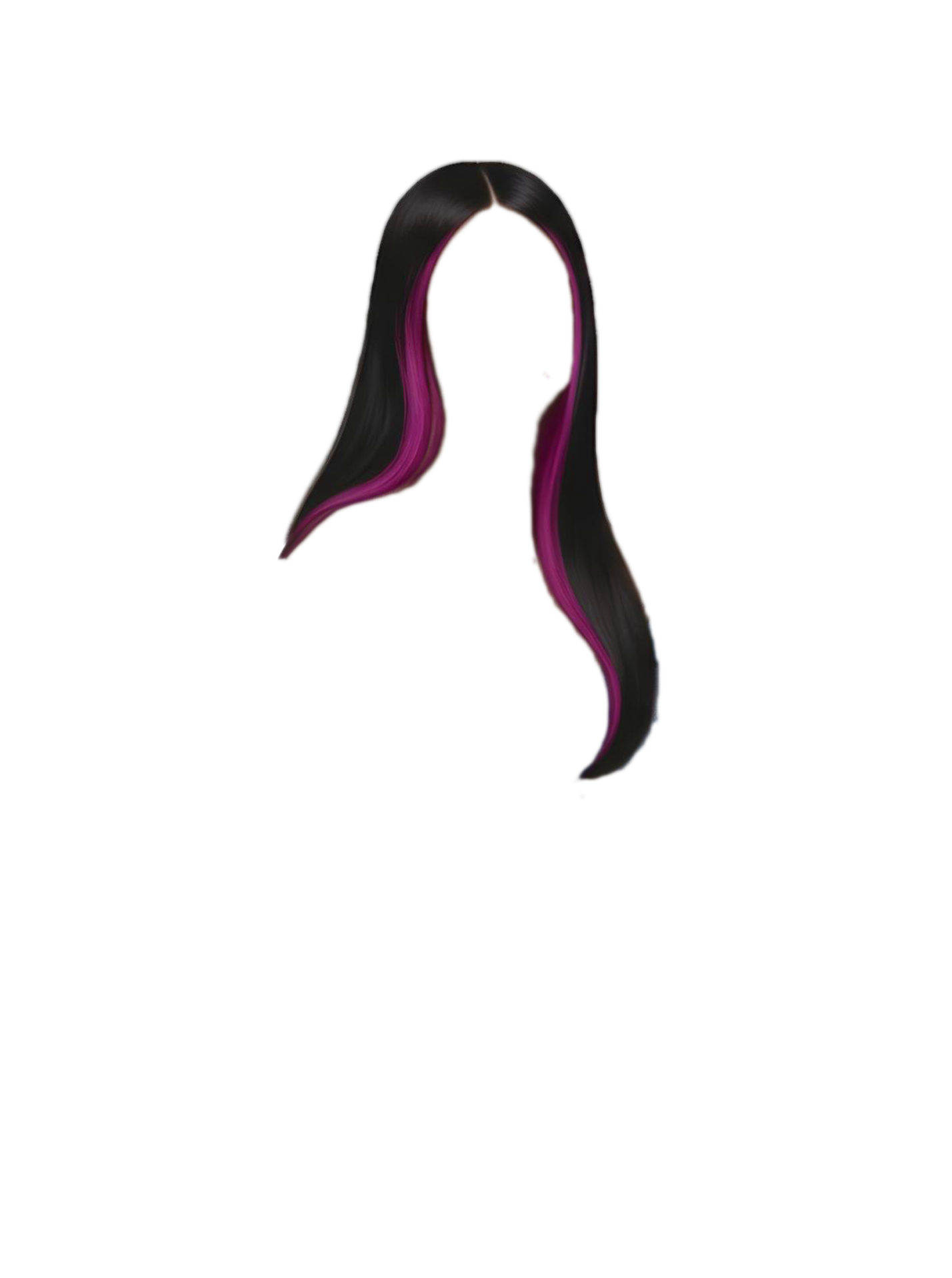 生成した女性の髪形画像