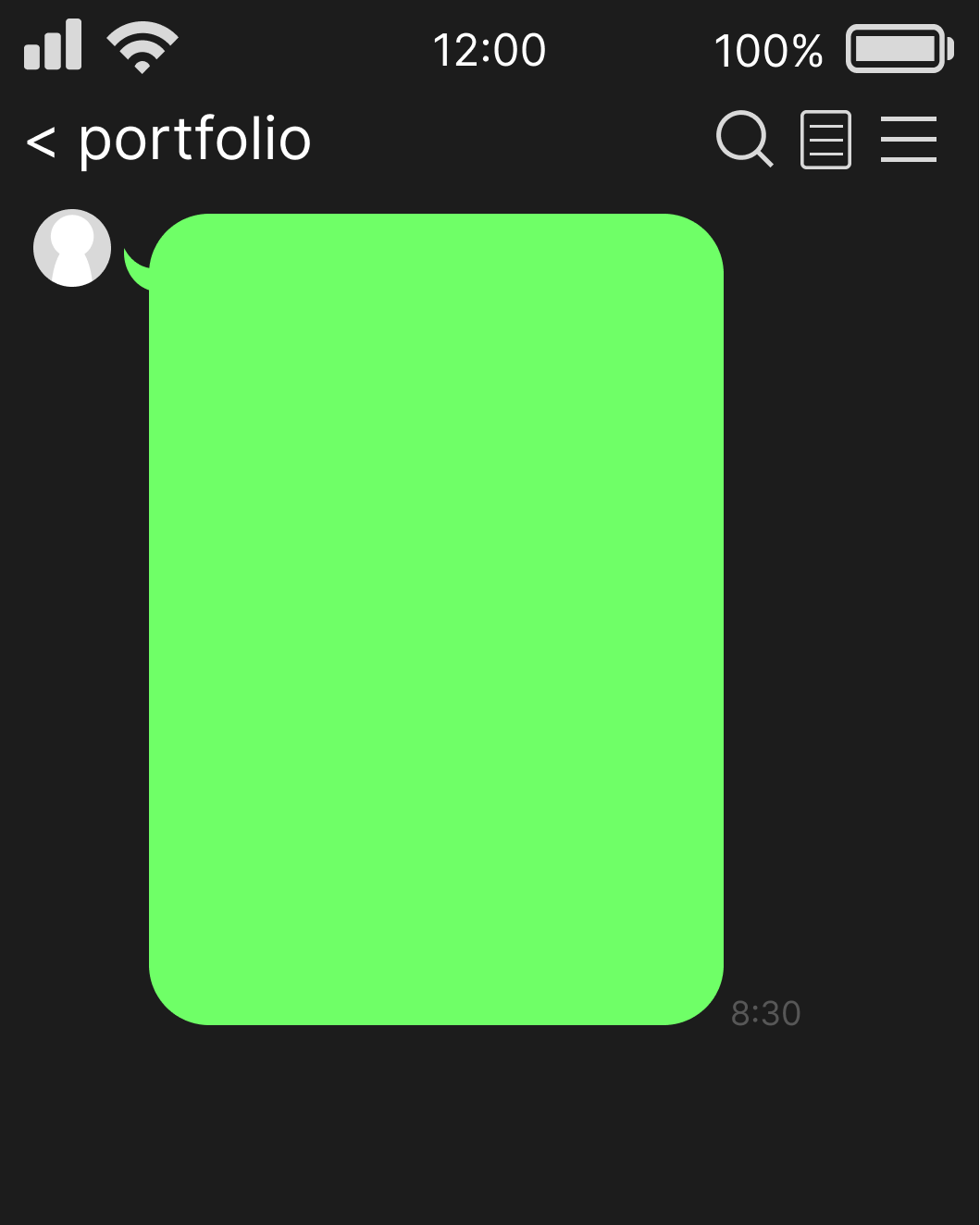 lineリッチメニュー用画像6枚ラフ画