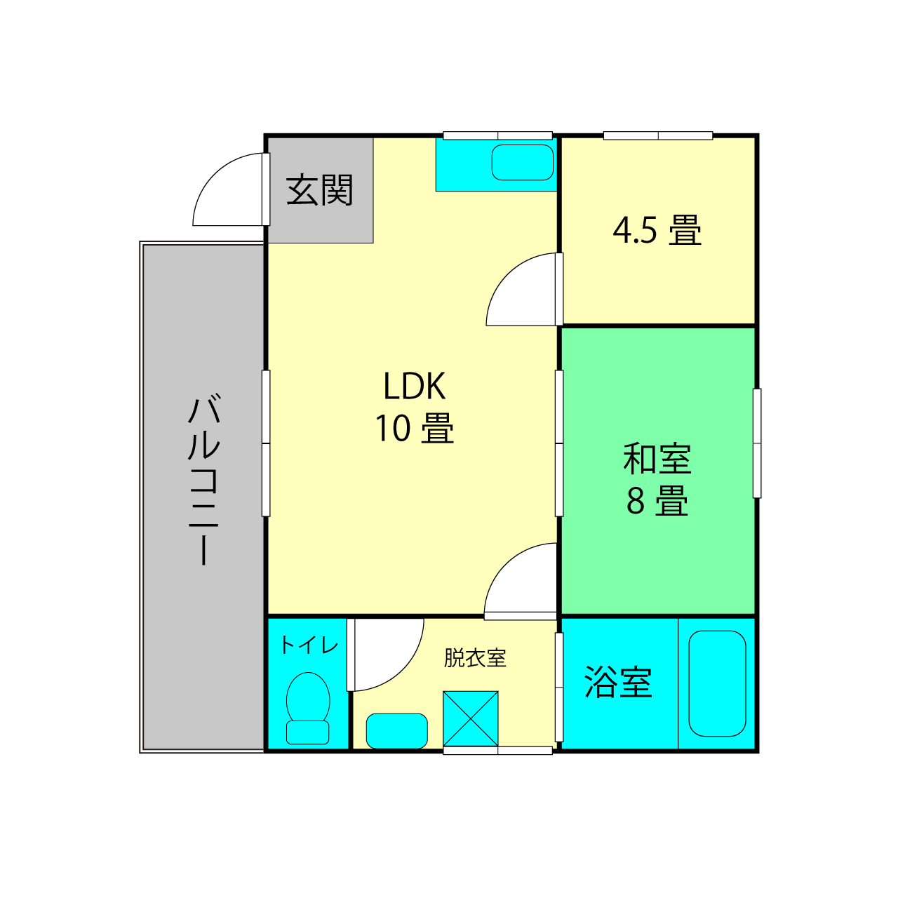 間取り図の画像