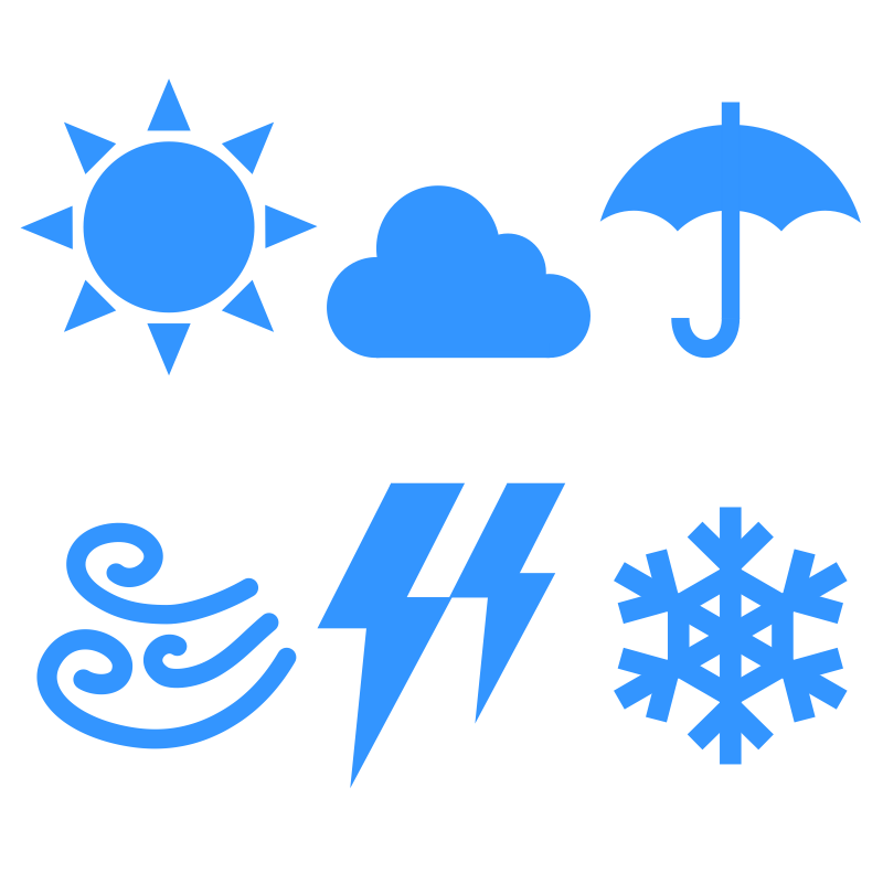 天気のアイコン画像